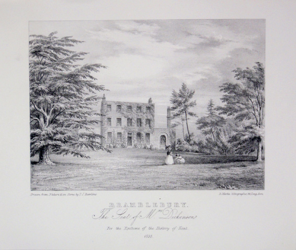 Bramblebury, the Seat of Mrs Dickenson