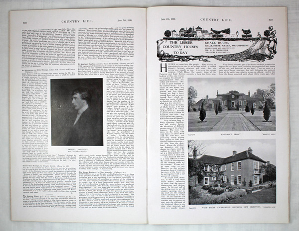 Chalk House, alterations and additions by Mr. C. B. Willcocks (Willcocks & Greenaway).