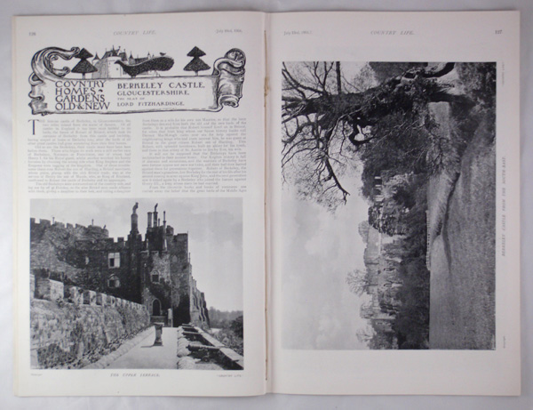 Berkeley Castle, the Seat of Lord Fitzhardinge