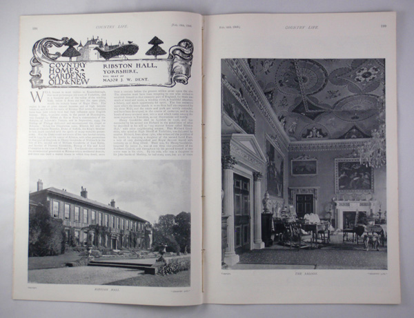 Ribston Hall, The Seat of Major J. W. Dent