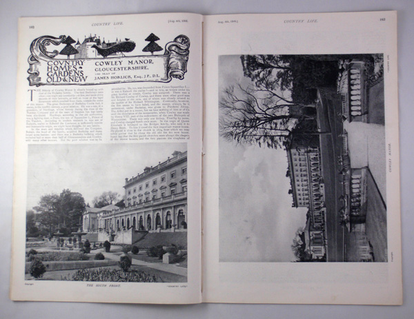 Cowley Manor, The Seat of James Horlick, Esq., J. P. D. L.