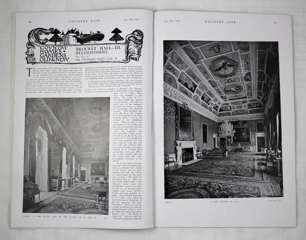 Brocket Hall (Part-3), The Seat of Sir Charles Nall-Cain, Bt..