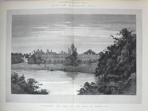 Knowsley, The Seat of The Earl of Derby, K.G.