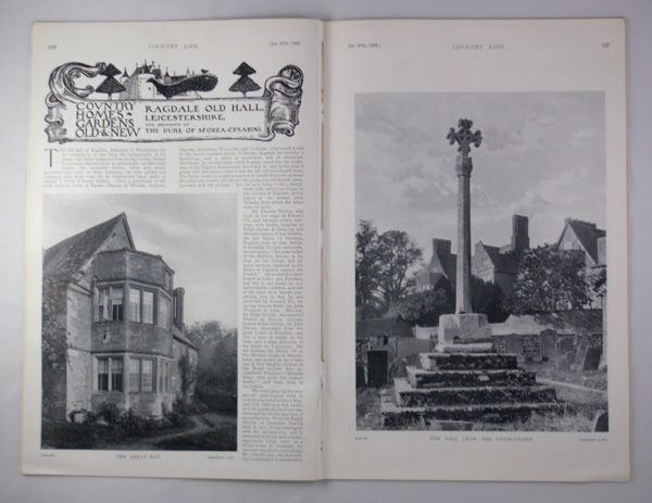 Ragdale Old Hall, The Property of The Duke of Sforza-Cesarini