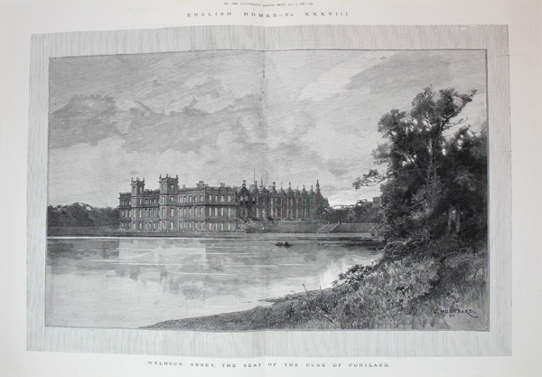 Welbeck Abbey, the Seat of The Duke of Portland