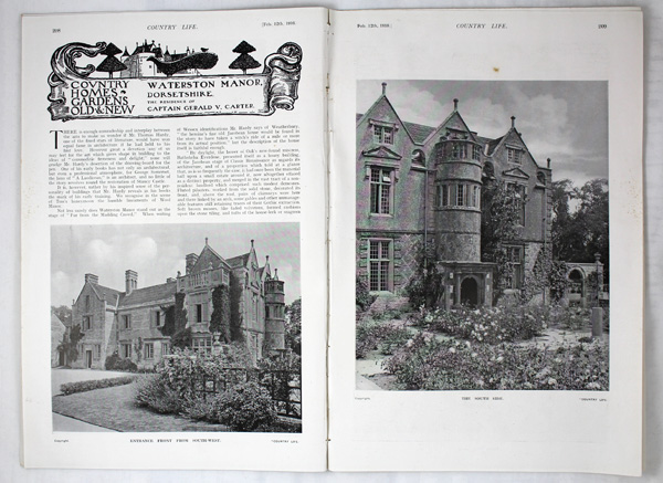 Waterston Manor, The Residence of Captain Gerald V. Carter.