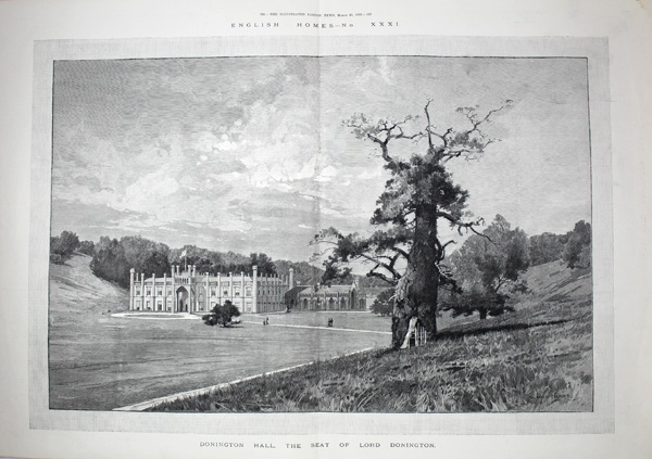 Donington Hall, The Seat of Lord Donington