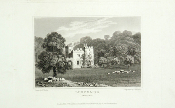 Luscombe in Devonshire, the Seat of Charles Hoare, Esq