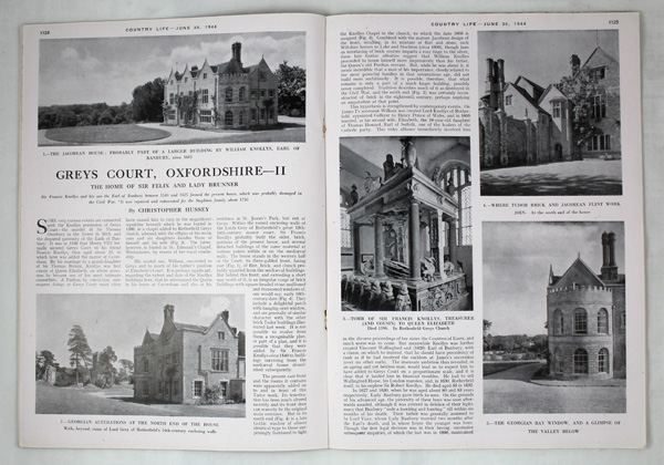 Greys Court (Part 2), The Home of Sir Felix and Lady Brunner