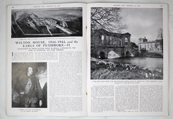 Wilton House and the Earls of Pembroke 1544-1944 (Part-2)
