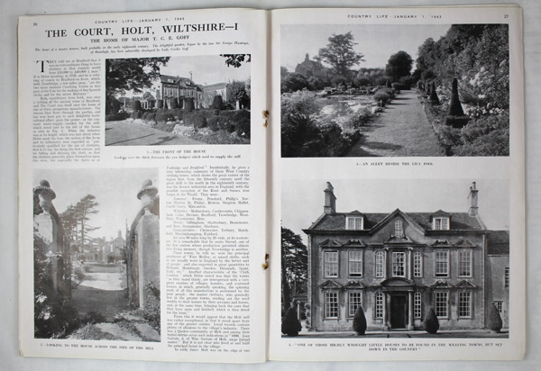 The Court, Holt, (Part-1), The Home of Major T. C. E. Goff