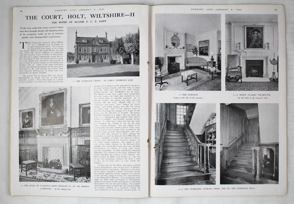 The Court, Holt, (Part-2), The Home of Major T. C. E. Goff