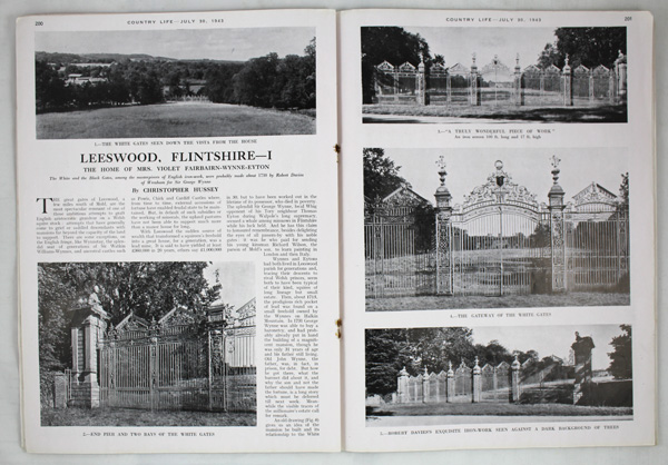 Leeswood (Part-1), The Home of Mrs. Violet Fairbairn-Wynne-Eyton.