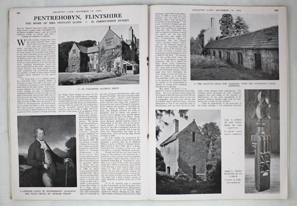 Pentrehobyn, The Home of Mrs. Pennant LLoyd.
