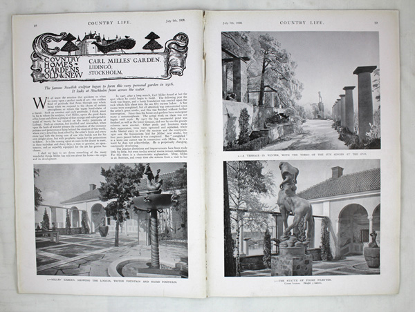 Carl Milles' Garden, Lidingo (Millesgarden) Sweden