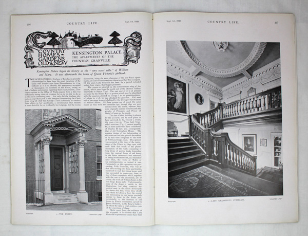 Kensington Palace, The Apartments of The Countess Granville