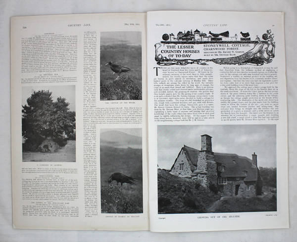 Stoneywell Cottage, Charnwood Forest, Designed by Mr. Ernest W. Gimson, Built by Mr. Detmar Blow