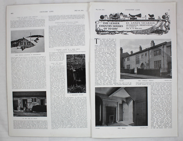 St. Anne's Vicarage, as Altered by Mr. W. H. Bidlake