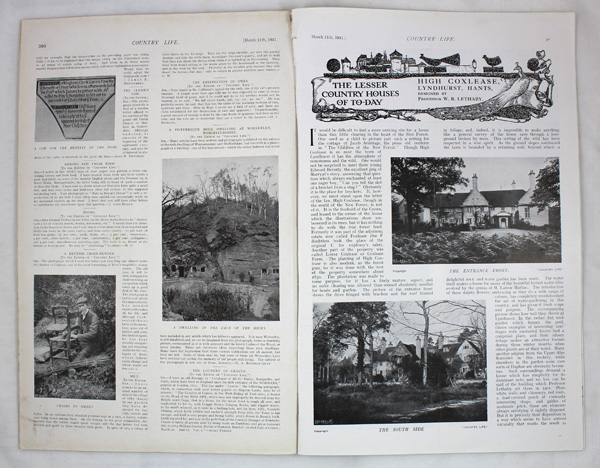 High Coxlease, Lyndhurst, Designed by Professor W. R. Lethaby