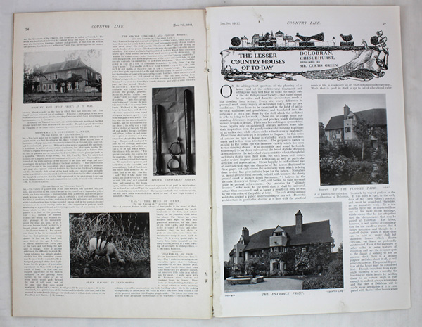 Dolobran, Chislehurst, Designed by Mr. Curtis Green