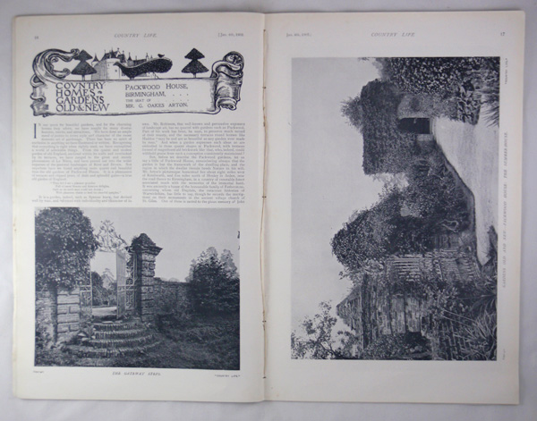 Packwood House, the Seat of Mr G Oakes Arton