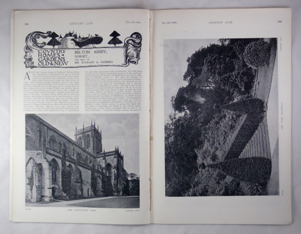 Milton Abbey, the Seat of Mr Everard A Hambro