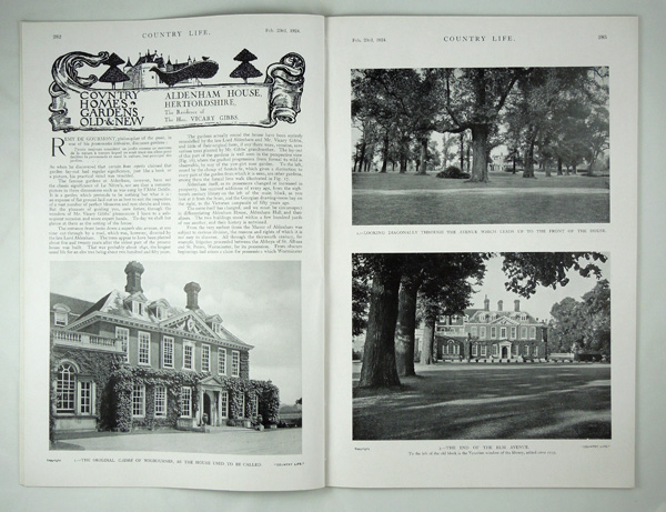Aldenham House, The Residence of The Hon. Vicary Gibbs
