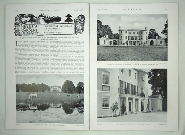 Rockbeare Manor (Part-1), The Residence of Colonel. Spencer Follett.