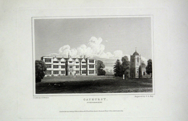 Gayhurst, The Seat of Mrs A B Wright