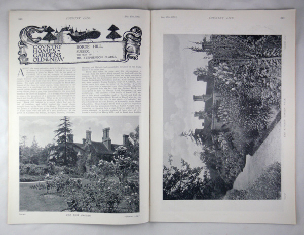 Borde Hill,The Seat of Mr Stephenson Clarke