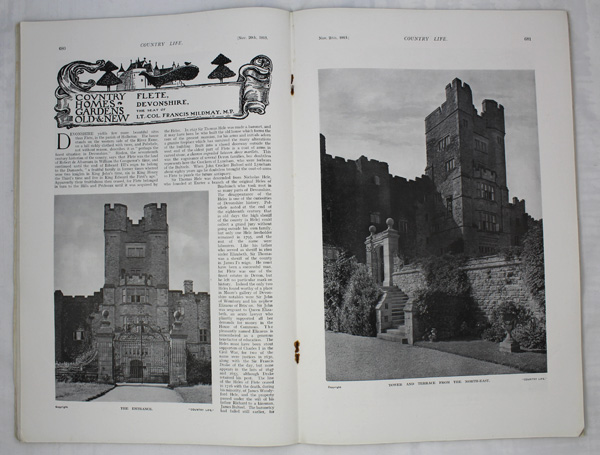 Flete House, The Seat of Lt. Col. Francis Mildmay M.P.