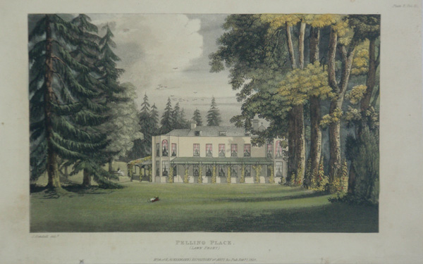 Pelling Place, Lawn Front, the seat of Mrs. Bonnell