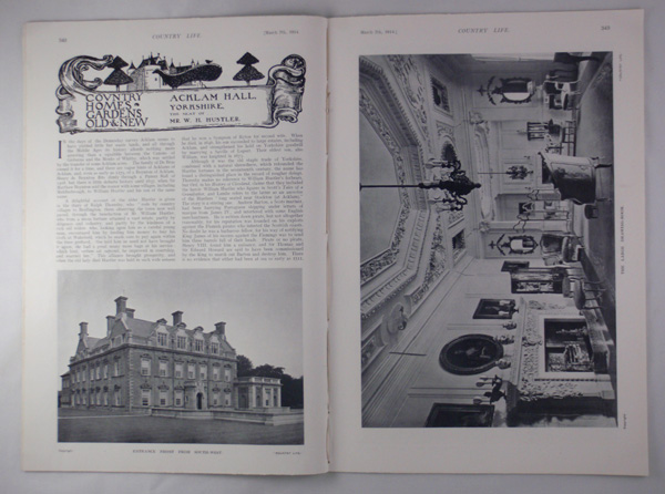 Acklam Hall, The Seat of Mr W H Hustler