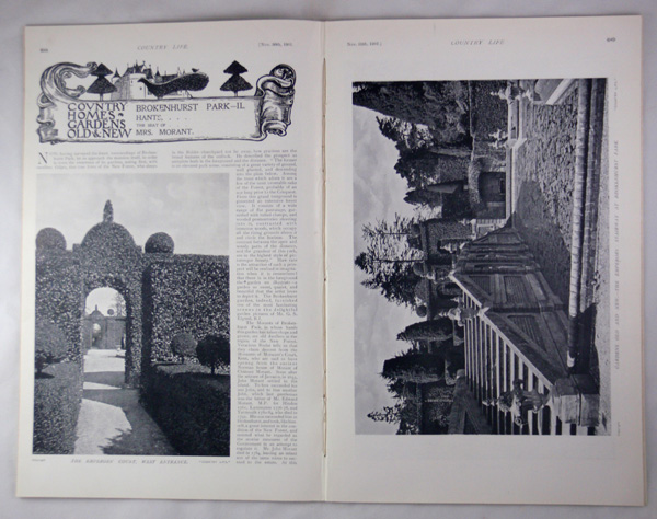 Brokenhurst Park (Part 2), the Seat of Mrs Morant