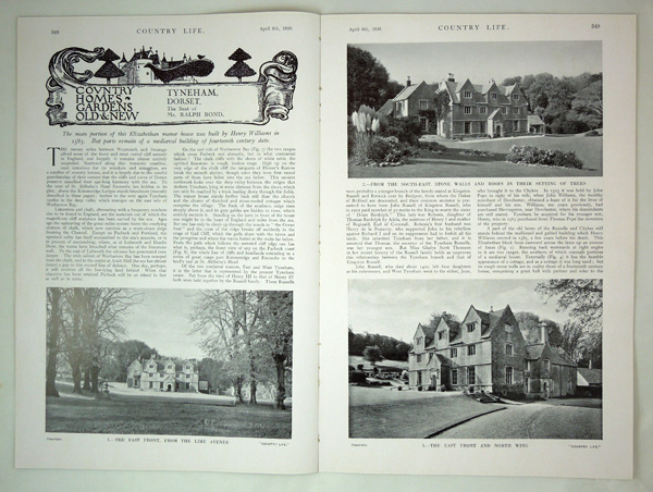 Tyneham, the Seat of Mr Ralph Bond