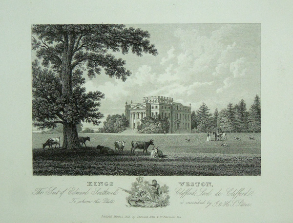 Kings Weston, The Seat of Lord De Clifford