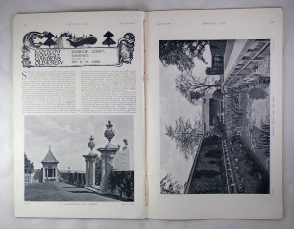 Barrow Court, the Seat of Mr H M Gibbs