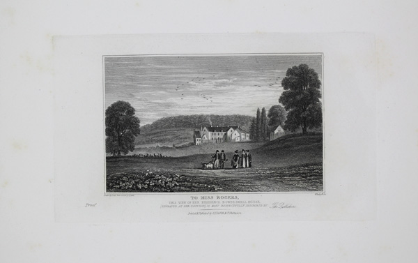 Dowdeswell House, the Residence of Miss Rogers (Distant View)