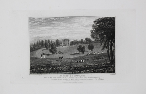 Salperton Park House, the Seat of John Browne, Esq, Front View