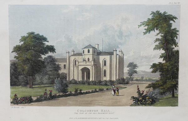 Coleorton Hall, the Seat of Sir George Beaumont, Bt