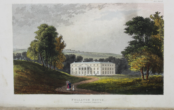 Follaton House, the Seat of Stanley Carey, Esq