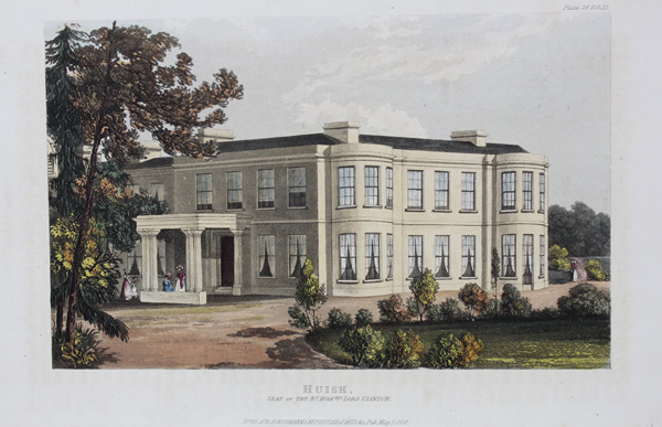 Heanton Satchville (Manor house of Huish), Seat of The Right Hon. Lord Clinton.