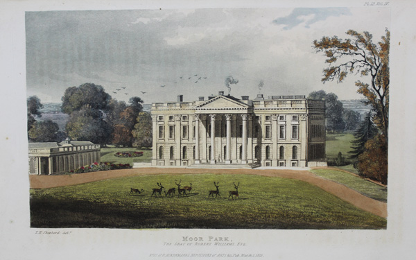 Moor Park, The Seat of Robert William. Esq