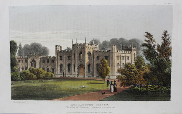 Roehampton Priory, The Seat of Colhurst Swinton Holland. Esq