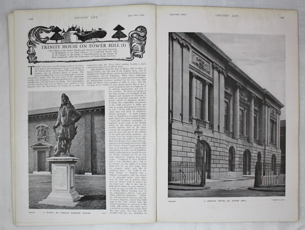 Trinity House on Tower Hill, (Part 1)