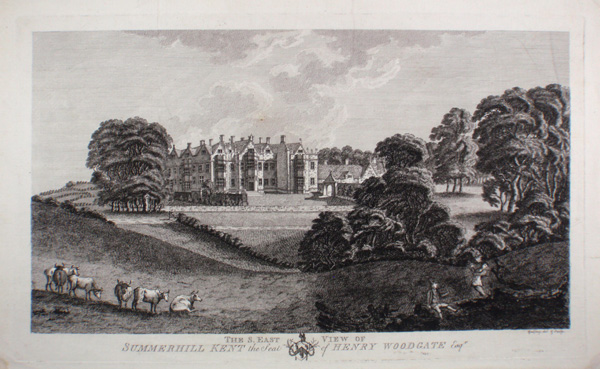 Summerhill, the Seat of Henry Woodgate, Esq