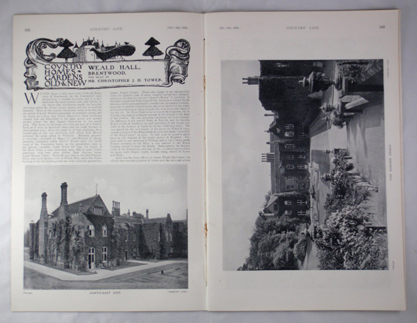 Weald Hall, Brentwood, The Seat of Mr Christopher J . H. Tower