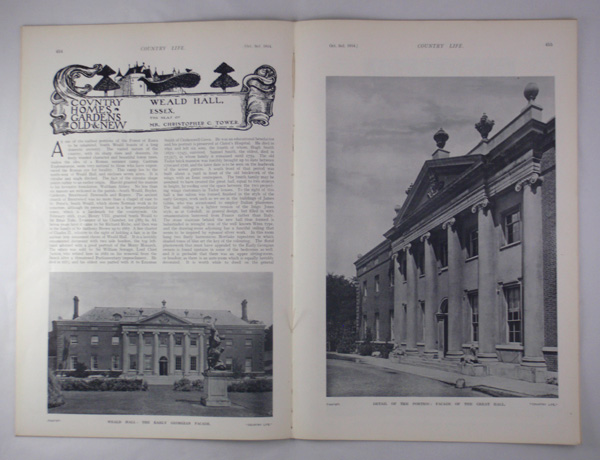 Weald Hall, The Seat of Mr Christopher C. Tower