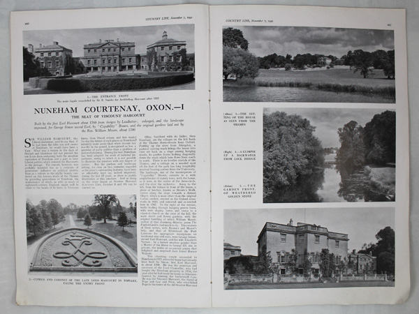 Nuneham Courtenay (Part-1), The Seat of Viscount Harcourt