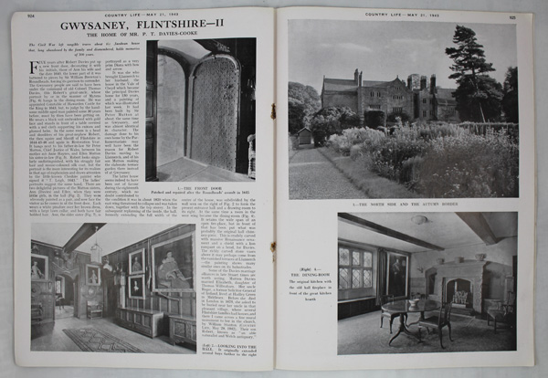 Gwysaney (Part-2), The Home of Mr. P. T. Davies-Cooke